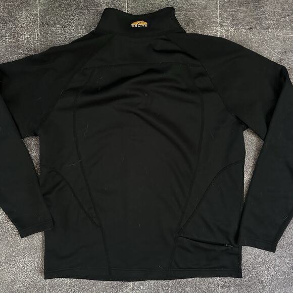 Men's GoLite Avery Brewing Company Black 1/4 Zip Up Pullover Fleece Jacket Sz L - Picture 3 of 3